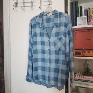 Cloth and Stone denim button up